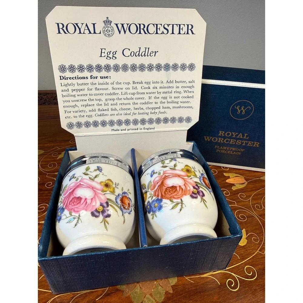 Royal Worcester vintage pair